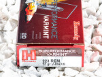Hornady Superformance Varmint Polymer Tipped 53 Grain 223 Remington Ammo - 200 Rounds