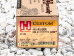 Hornady - Hollow Point - 325 Grain 480 Ruger Ammo - 20 Rounds