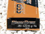 Blazer - Full Metal Jacket - 95 Grain 380 Auto Ammo - 50 Rounds