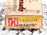 Hornady Flex-Tip-Technology (FTX) 135 Grain 300 AAC Blackout  Ammo - 20 Rounds