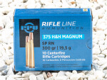 Prvi Partizan - Soft Point - 300 Grain 375 H&H Magnum Ammo - 10 Rounds