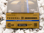 Federal - Jacketed Hollow Point - 180 Grain 40 Smith & Wesson Ammo - 1000 Rounds