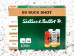 Sellier & Bellot - #00 Buck (9 Pellets) - 12 Gauge Ammo - 250 Rounds
