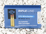 Prvi Partizan - Soft Point - 130 Grain 270 Winchester Ammo - 200 Rounds