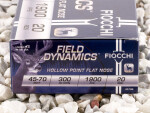 Fiocchi - Hollow Point Flat Nose - 300 Grain 45-70 Government Ammo - 20 Rounds