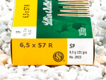 Sellier & Bellot - Soft Point - 131 Grain 6.5x57mm Rimmed Ammo - 20 Rounds