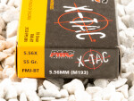 PMC - Full Metal Jacket - 55 Grain 5.56x45mm Ammo - 1000 Rounds