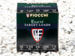 Fiocchi 28 Gauge - 2-3/4" 3/4oz. #7.5 Shot - 250 Rounds