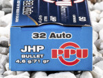 Prvi Partizan - Jacketed Hollow Point - 71 Grain 32 Auto Ammo - 1000 Rounds