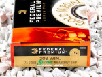 Federal - Hollow Point Boat Tail - 175 Grain 308 Winchester Ammo - 200 Rounds