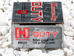 Hornady - FlexLock - 135 Grain 9mm +P Ammo - 250 Rounds