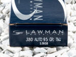 Speer - Total Metal Jacket - 95 Grain 380 Auto Ammo - 1000 Rounds