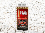 Hornady - V-MAX - 30 Grain 22 Magnum Ammo - 50 Rounds