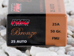 PMC - Full Metal Jacket - 50 Grain 25 Auto Ammo - 1000 Rounds