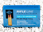 Prvi Partizan - Full Metal Jacket - 174 Grain 7.65 ARG Ammo - 20 Rounds