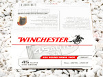Winchester Full Metal Jacket (FMJ) 230 Grain 45 ACP (Auto)  Ammo - 200 Rounds